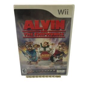 Alvin and The Chipmunks Nintendo‎ Wii Video Game TESTED